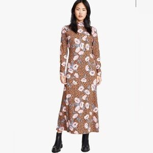 Free People Retro Romance Midi Dress